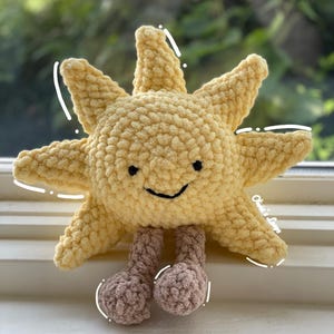 Crochet Sun Amigurumi | Amuseables Jellycat- Inspired Plushie