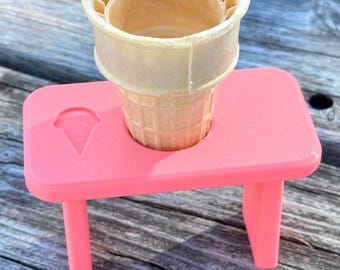Ice Cream Cone Serving Tray, Dessert Stand