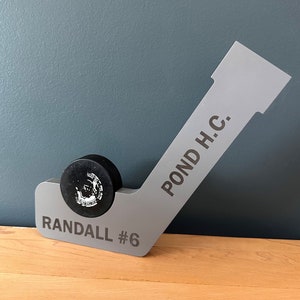 Estante Para Disco de Hockey, Estante de Deportes, Trofeo Deportivo, Decoración de Habitación Deportiva