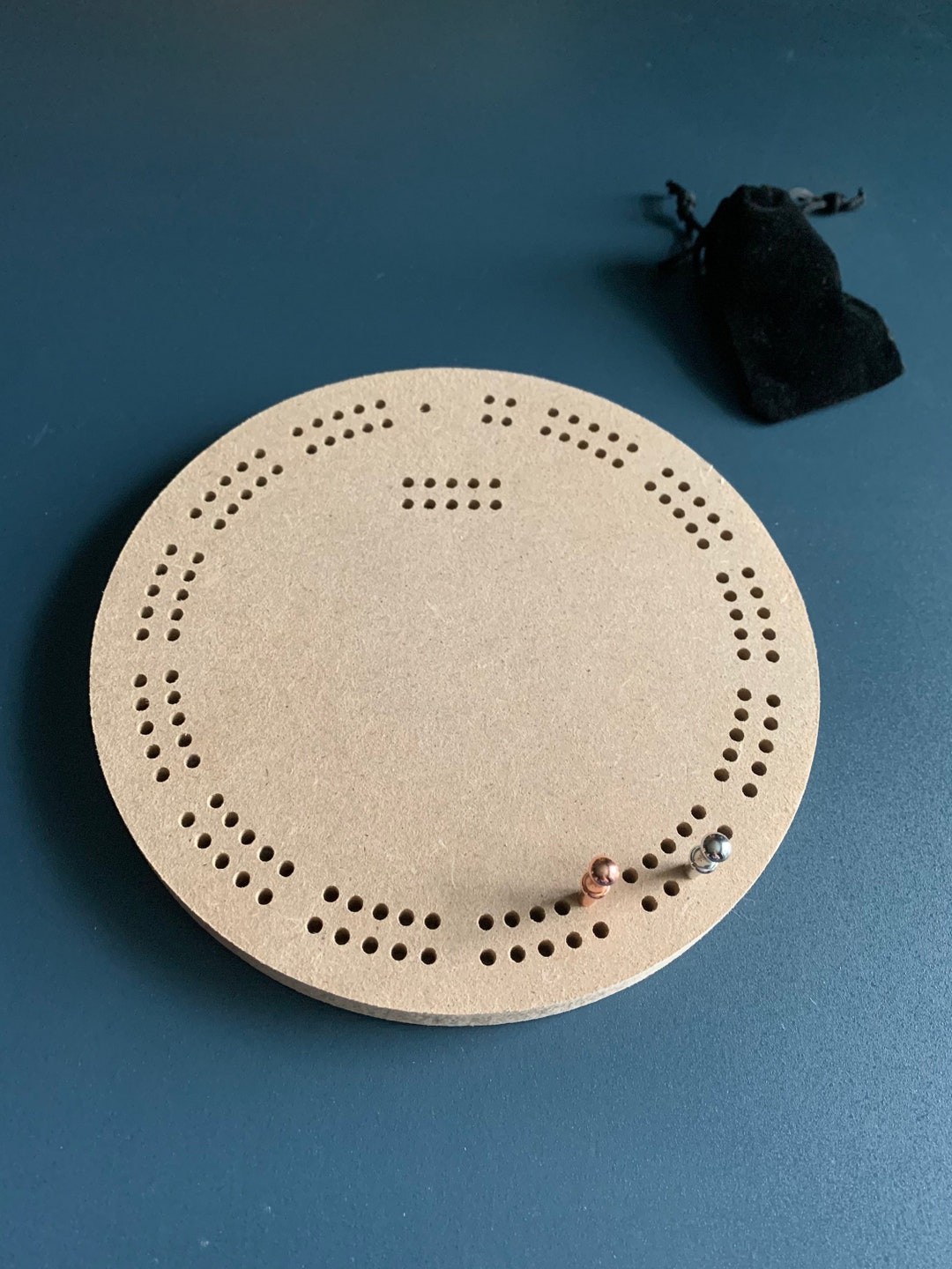 MDF Paint Your Own Cribbage Board Cribbage Tournament Board Game Family