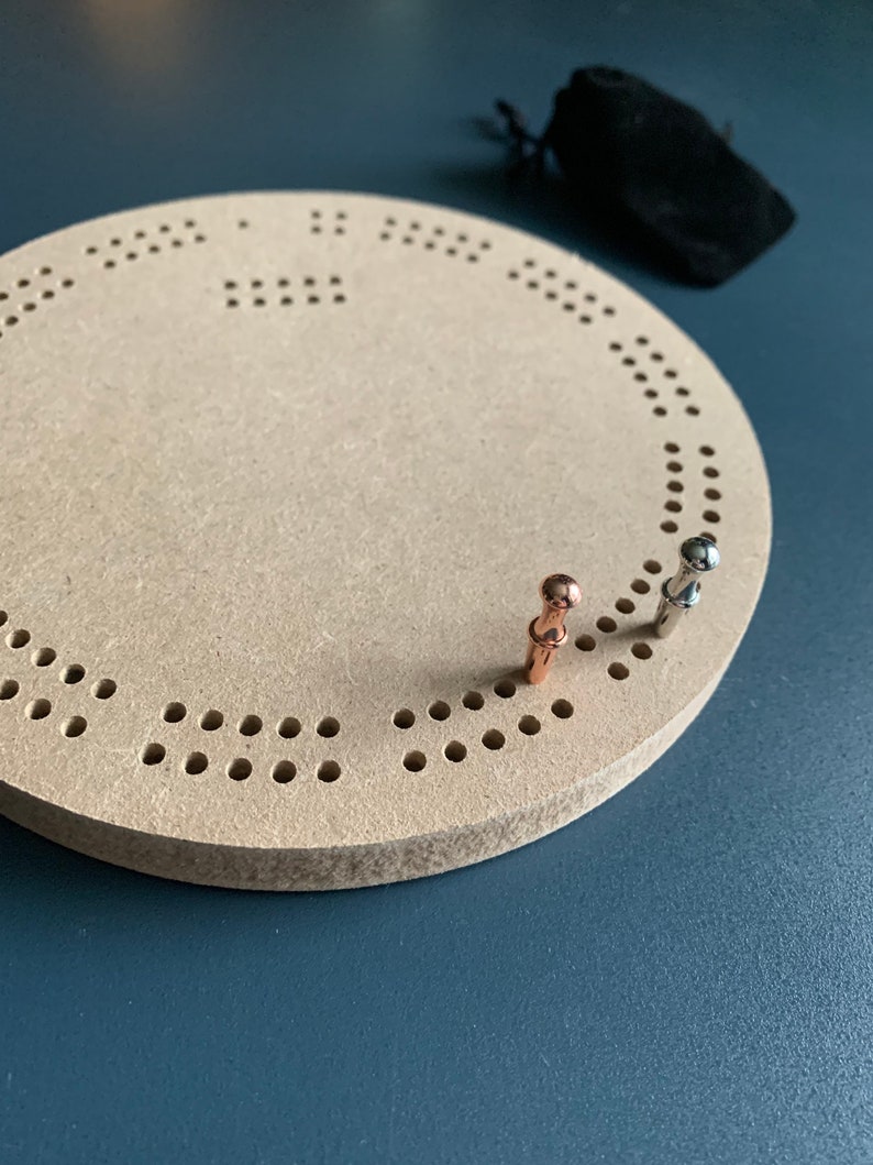 MDF Paint Your Own Cribbage Board Cribbage Tournament Etsy