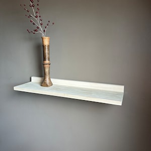 Picture Ledge Shelf - Perfect for books and pictures - Ready for finish - Floating Shelf - Wall Shelf - Home Decor - Minimalist Home