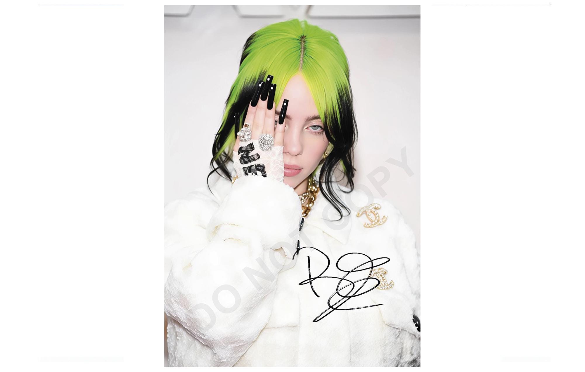 ビリーアイリッシュ　直筆サイン入りアートカード 2025年最新】billie eilish サインの人気アイテム - メルカリ
