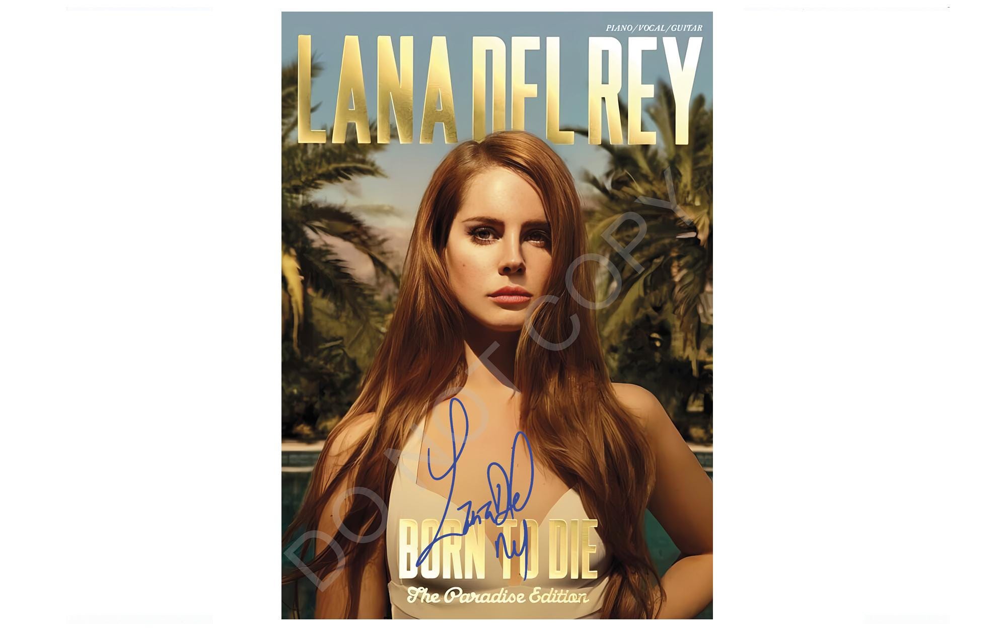 Lana Del Rey Signed - Etsy