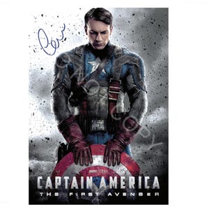 Upper Deck Chris Evans 直筆　サイン　auto 2022 Upper Deck Marvel Allure Autographs Purple Diamond Die