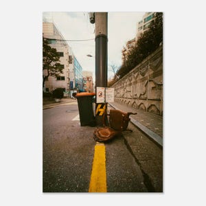 Street Chair, Seoul |  Fine Art Photo, Museum-Quality Matte Paper Print