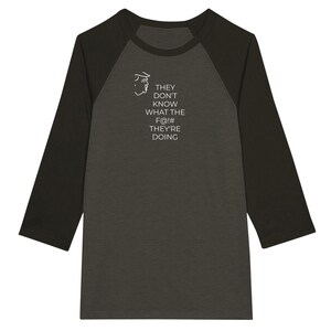 Unisex 3/4 sleeve Raglan T-shirt