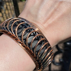 Renoir Copper Cuff Bracelet, ca. 1950s