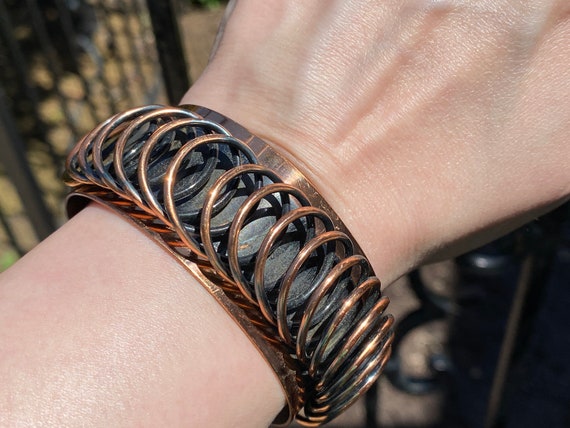 Renoir Copper Cuff Bracelet, ca. 1950s