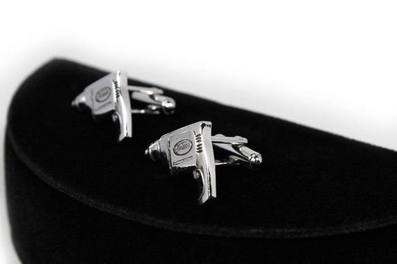 Speidel Drill Cuff Links - Sunbeam Drill, Vintage… - image 3