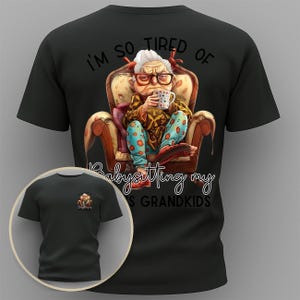 Ich bin müde vom Babysitten T-Shirt | Statement T-Shirt von TeeandCap