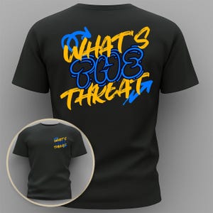 Was ist die Bedrohung T-Shirt | Statement T-Shirt von TeeandCap