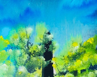 The Washington Monument in the Summertime