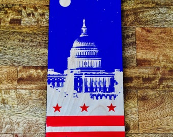 The Capitol and the Flag