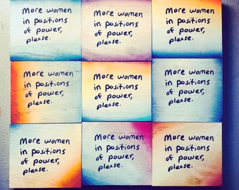 More Women in Positions of Power, Please