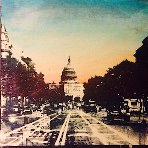 O Capitólio da Nação ao entardecer