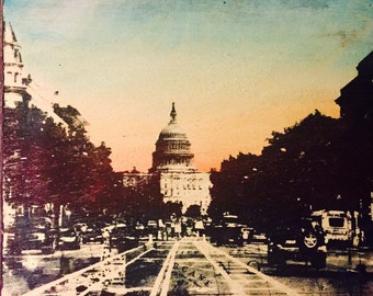 The Nation's Capitol at Dusk