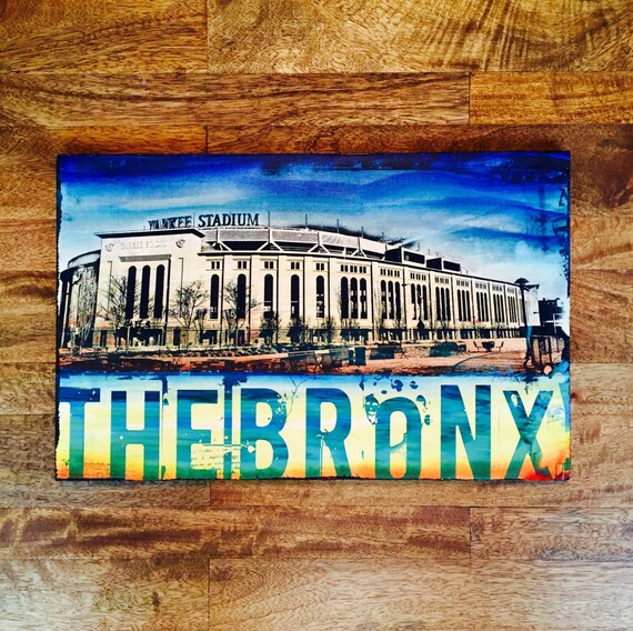 Yankee Stadium and Bronx Collage