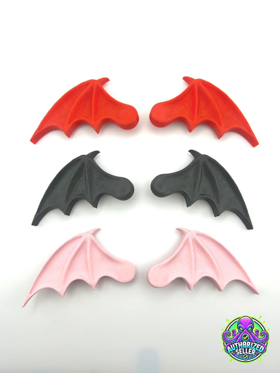 Bat Wing Hair Clips: Gothic Witchy Devil Vampire Barrettes - Etsy
