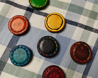 Ręcznie robione skórzane fidgety