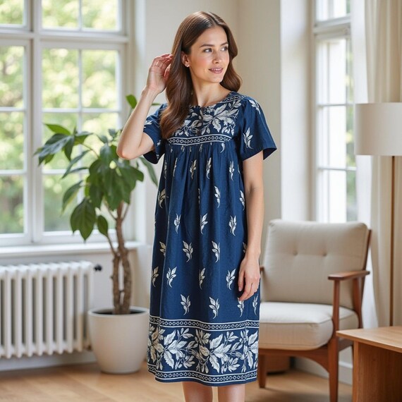 women's moomoo dress NEW - Womens MuuMuu MuMu - Fits Size Small Medium assisted living where to buy moo moo