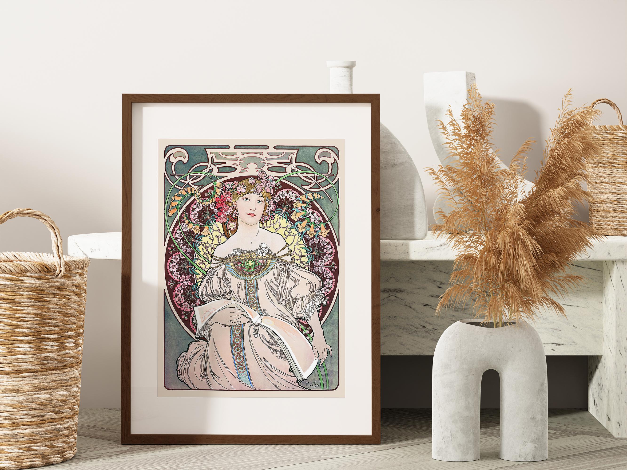 Alfons mucha reverie - Etsy 日本