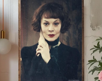 ポリー・グレイの肖像画ポスター（額なし）、ピーキー・ブラインダーズの主演女優のアート