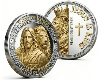 Moneda conmemorativa "Dios bendiga a América", regalo del 250 aniversario de la fe cristiana