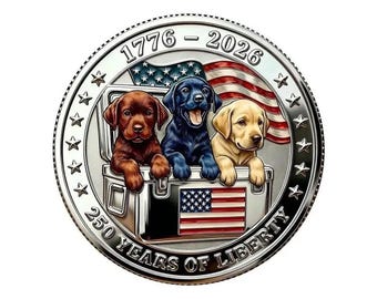 Moneda conmemorativa del 250 aniversario de Estados Unidos, 1776-2026
