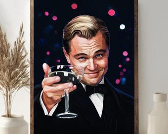Cheers Meme Poster Unframed, Funny Party Wall Art Print