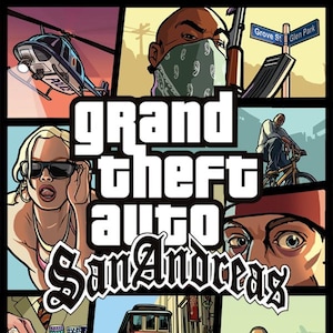 Grand Theft Auto: San Andreas — Guida all&#39;installazione in formato PDF e tutorial di gioco per PC