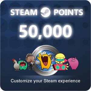 50 000 Steam Points | Очки Steam