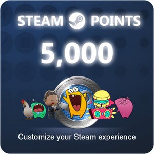 5000 Steam Points | Очки Steam