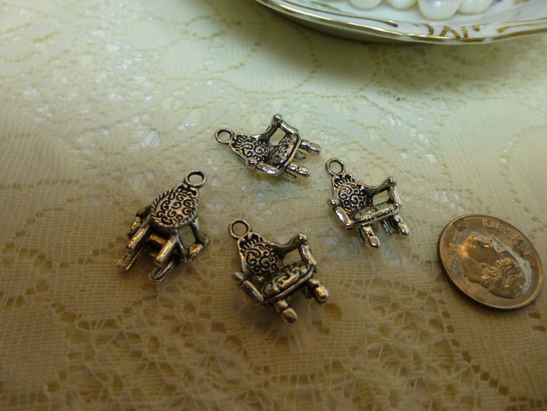 Teddy Bear Charm//Pendant Tibetan Antique Silver 16mm 20 Charms Accessory Crafts