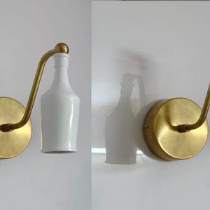Paar wandkandelaar, moderne messing wandlamp, lichte badkamer wandkandelaar, wandverlichtingsarmaturen
