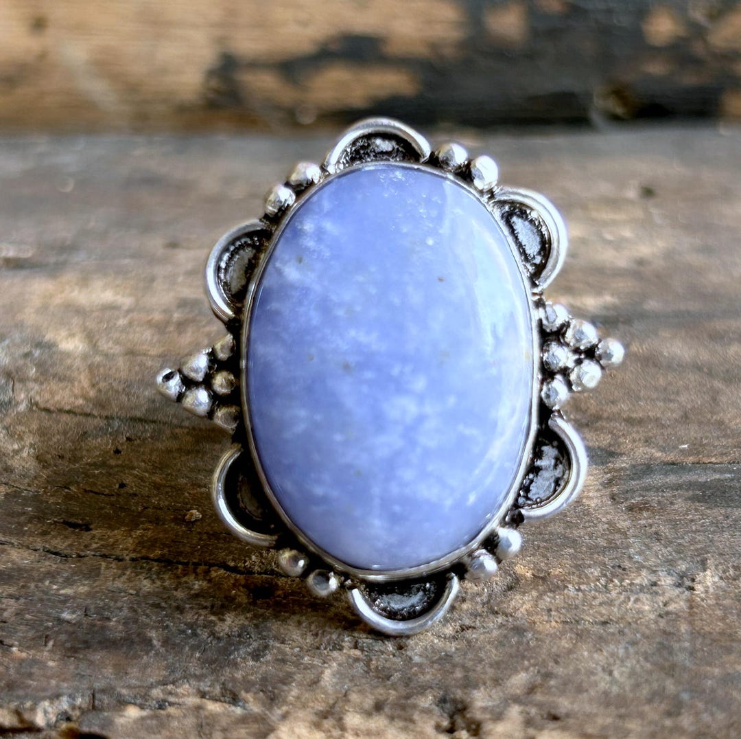 SIZE - 8.5 ,hackmanite Ring | Natural Hackmanite Gemstone | 925 ...