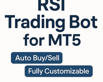 RSI Trading Bot für MetaTrader 5 – Auto Kaufen/Verkaufen Expert Adviser (MT5 EA)