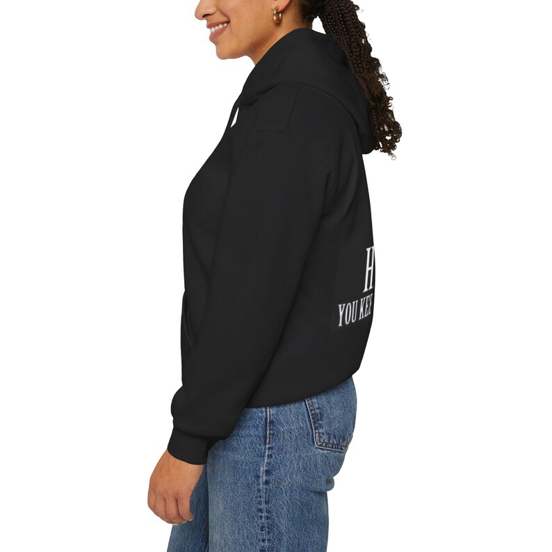 I Heart Haters Hoodie | I Love Haters Motivational Graphic Hoodie image 6