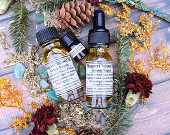 Óleo infundido com artemísia/Óleo ritual infundido puro e natural/Aventurina verde/Sonhos lúcidos/Visões psíquicas/Proteção/Boas vibrações/Viagens astrais