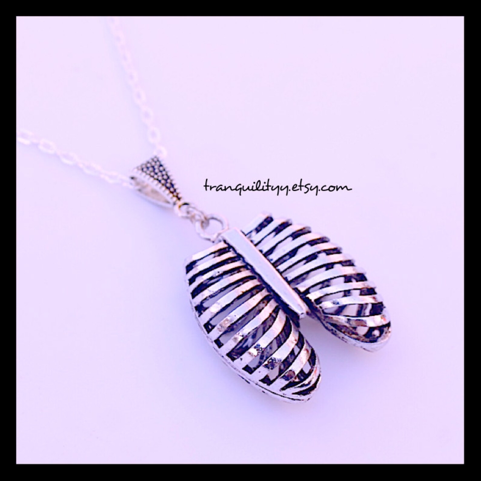 Rib Cage Necklace 3D Rib Cage Key Chain Respiratory | Etsy