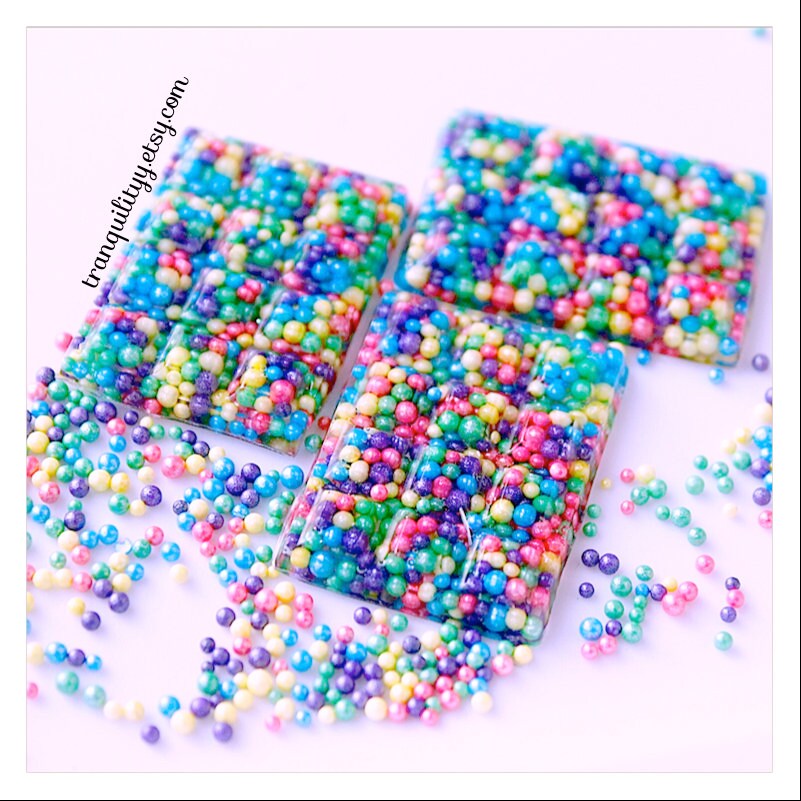 Chocolate Bars Cabochons Frosted Pearls Sprinkle DIY Deco Den Etsy