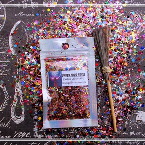 Under Your Spell Halloween Glitter/ Carnival Of Souls Halloween Collection/Resin Glitter/Witchy Glitter/Fall Glitter/Nail Glitter/SALE