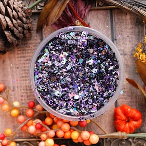Witches Grave Glitter Mix: Holo Mylar Flakes for Resin Art