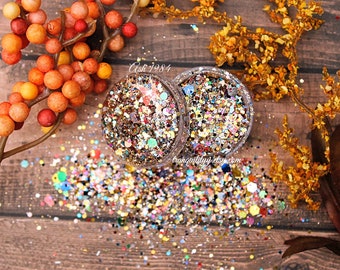 Ash 1984 Glitter Mix: Gold Base, Nail & Resin Art