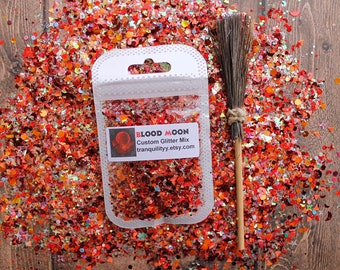 Blood Moon Halloween Glitter/ Carnival Of Souls Halloween Glitter Collection/Resin Glitter/Witchy Glitter/Fall Glitter/Nail Glitter/SALE