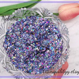 Glitter Mix/Orion Nebula Glitter Mix/ Nail Art/Candle Toppings/ Resin/ Mix Media /Tumblers/Geodes Coasters/DIY Projects/Scrapbooks