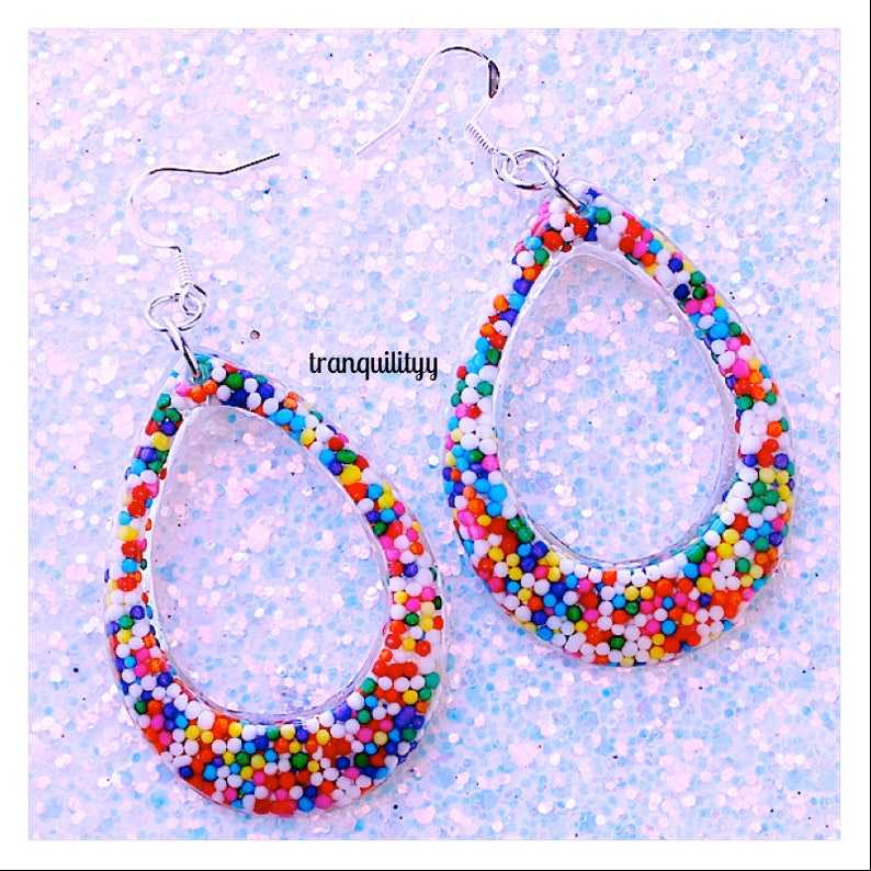 Sprinkles Hoop Earrings main image 0