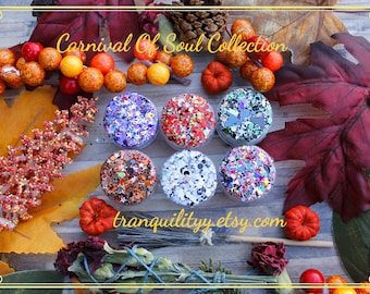Halloween Glitter Collection: Carnival of Souls, Witchy Magick, 6 Custom Blends