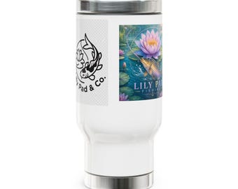 Roestvrijstalen reismok met handvat, 14 oz