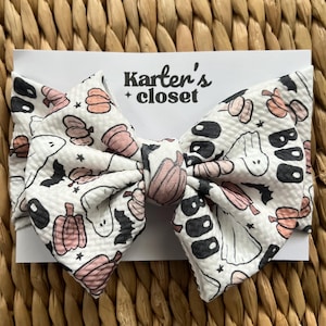 Fall / Halloween Head Wrap Bow